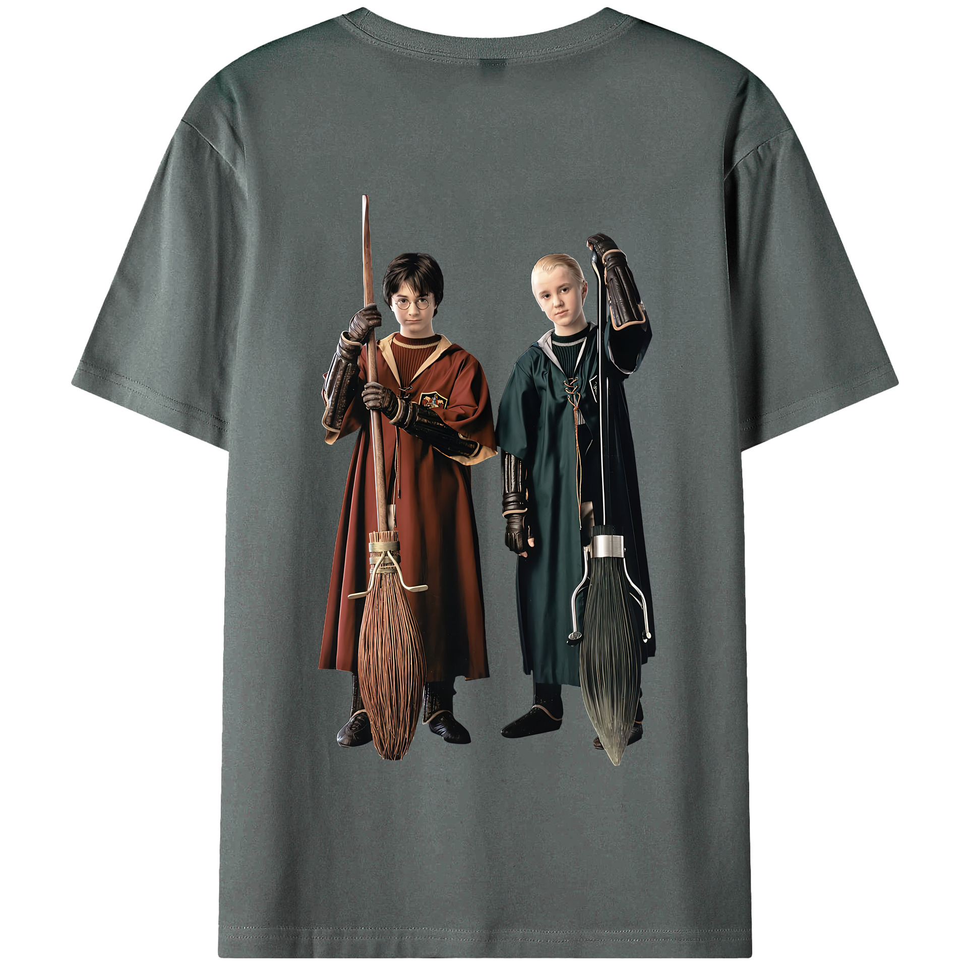 （画像用） Harry Potter ハリー・ポッターシリーズ 綿100％半袖Tシャツ（背面プリント）